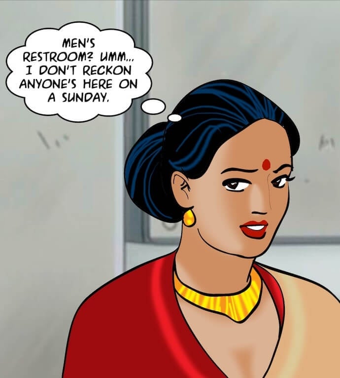 Velamma [Velamma] 80 . Velamma - Chapter 80 - The Janitor's "Job" [Velamma] – page 23
