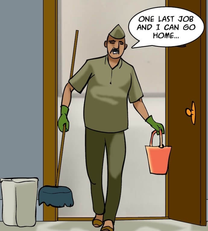 Velamma [Velamma] 80 . Velamma - Chapter 80 - The Janitor's "Job" [Velamma] – page 29