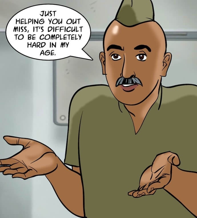 Velamma [Velamma] 80 . Velamma - Chapter 80 - The Janitor's "Job" [Velamma] – page 86