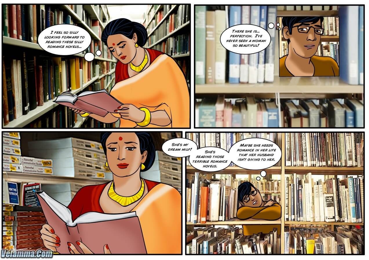 Velamma [Velamma] 29 . Velamma - Chapter 29 - Between The Pages [Velamma] – page 8