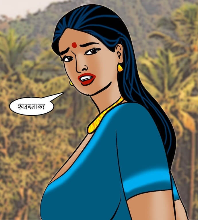 Velamma [Velamma] 76.5 . Velamma - Hindi - Chapter 76 - एक ठंडी सैर [Velamma] – page 42