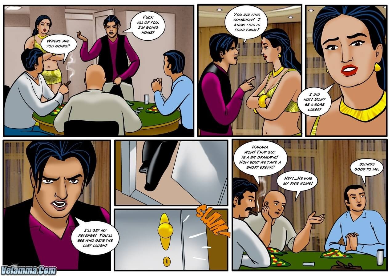 Velamma [Velamma] 39.5 . Velamma - Hindi - Chapter 39 - सेक्सी पोकर खेल जिसमें वेला का सब है दांव में [Velamma] – page 17