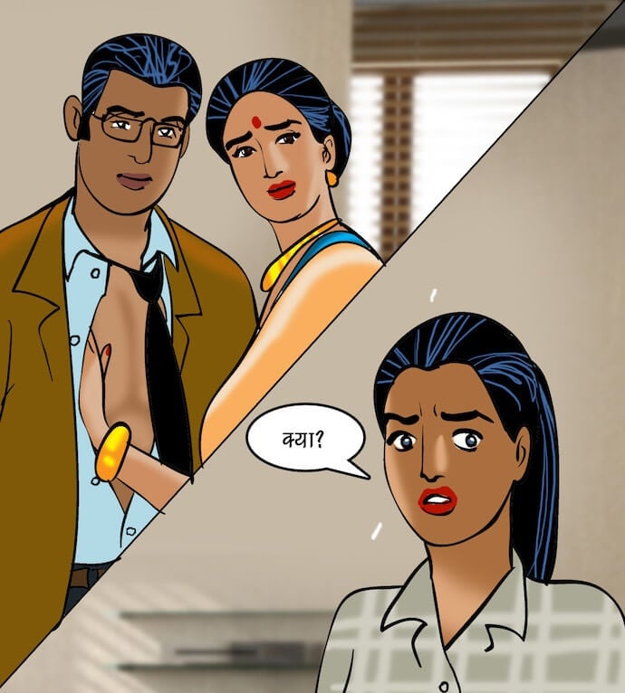 Velamma [Velamma] 87.5 . Velamma - Hindi - Chapter 87 - इंटरव्यू [Velamma] – page 91