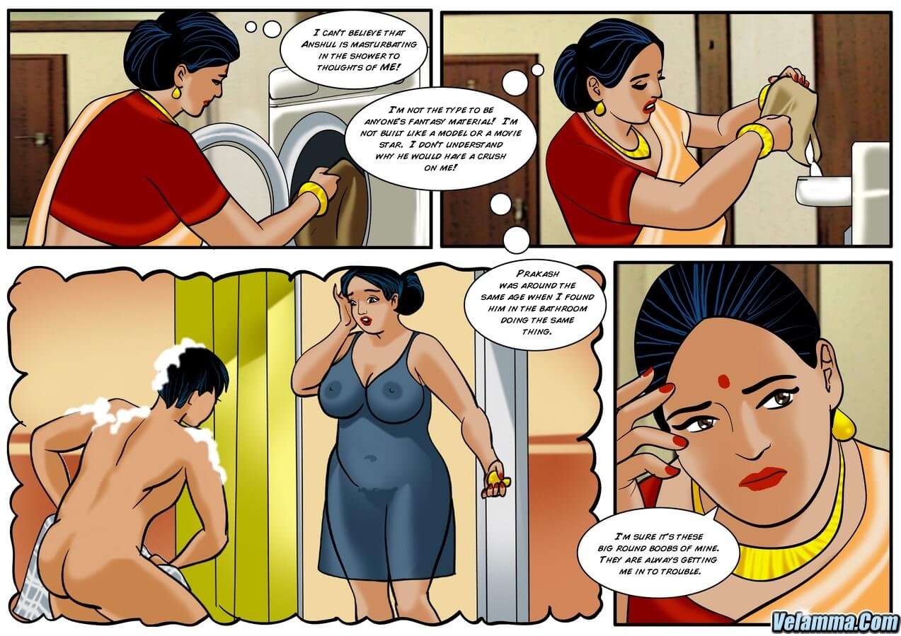Velamma [Velamma] 25 . Velamma - Chapter 25 - Babu The Bully [Velamma] – page 10