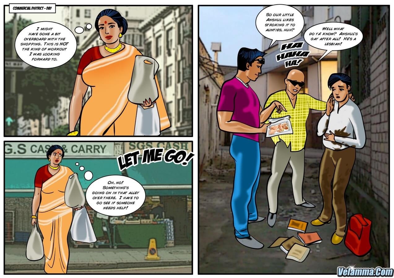 Velamma [Velamma] 25 . Velamma - Chapter 25 - Babu The Bully [Velamma] – page 4