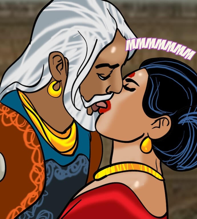 Velamma [Velamma] 82.5 . Velamma - Hindi - Chapter 82 - एक दर्शनीय स्थान [Velamma] – page 105