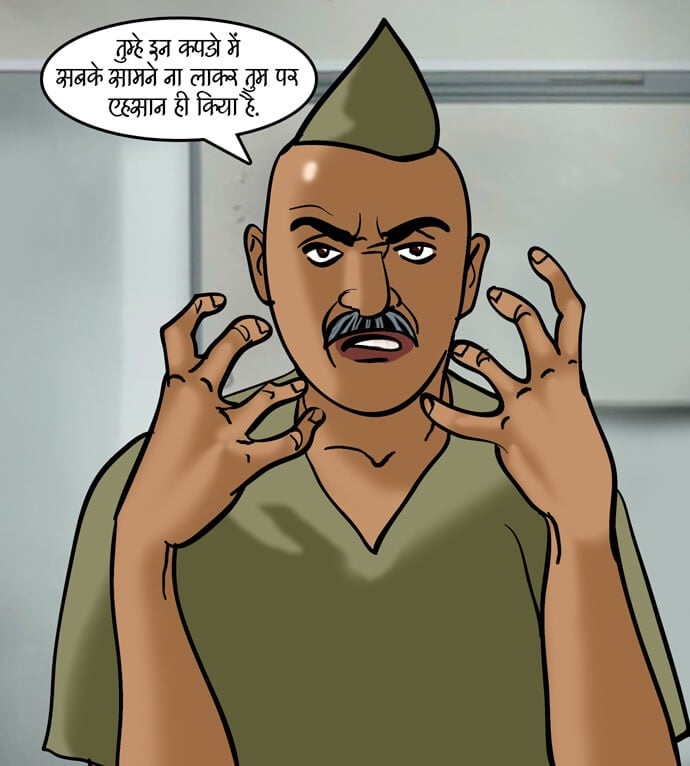 Velamma [Velamma] 80.5 . Velamma - Hindi - Chapter 80 - सैक्सी सफाइवाली [Velamma] – page 76
