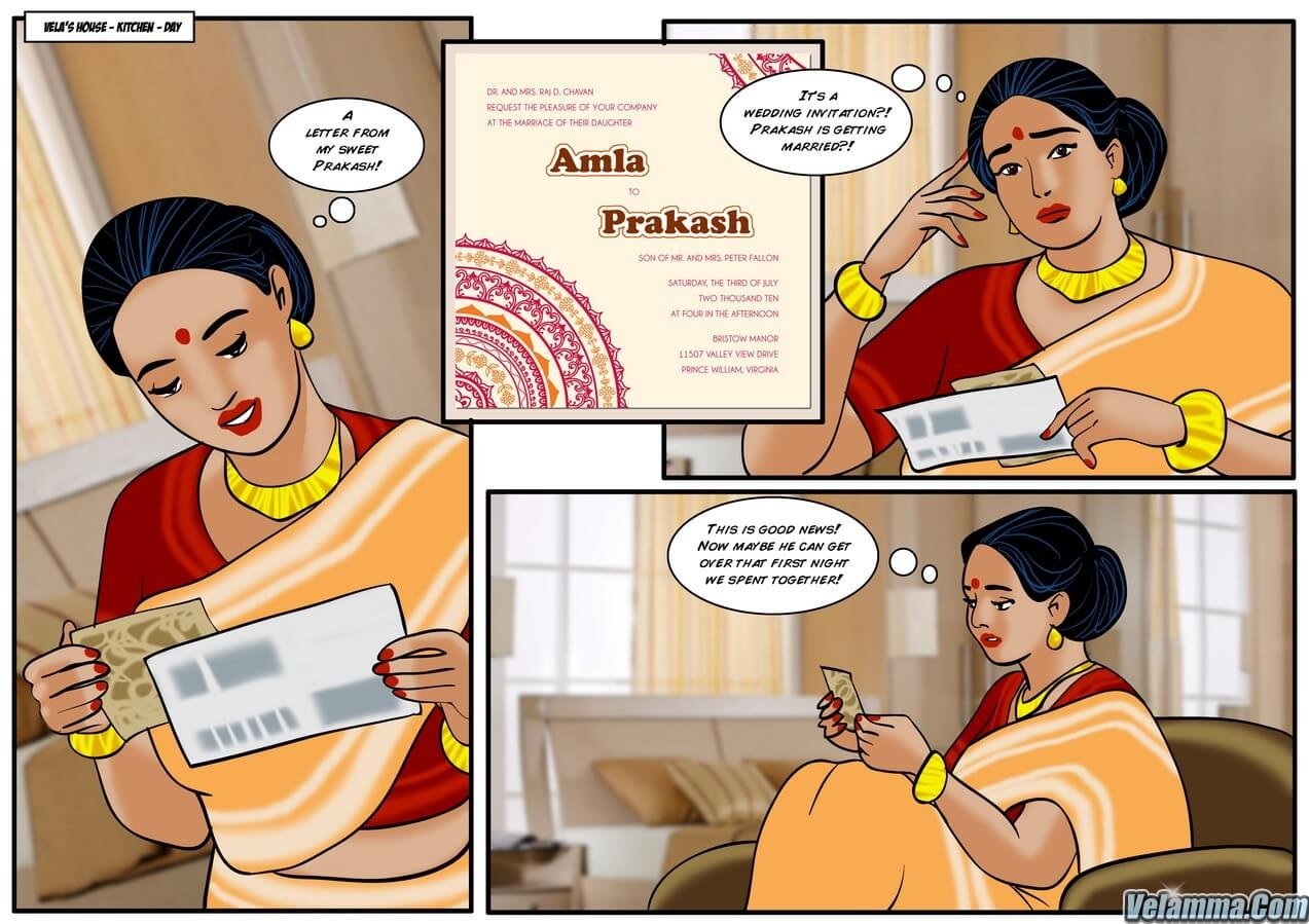 Velamma [Velamma] 27 . Velamma - Chapter 27 - His Wedding Day [Velamma] – page 2