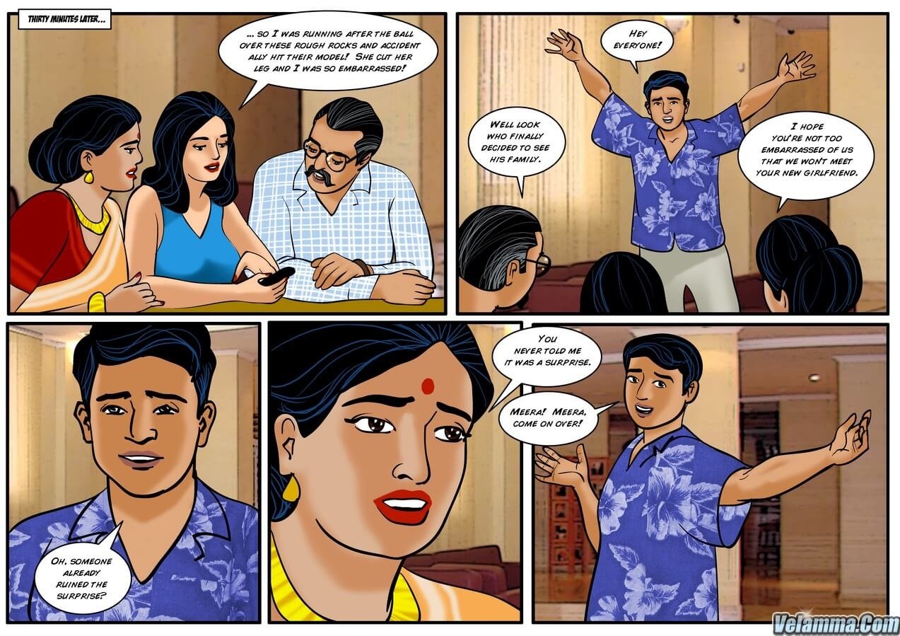 Velamma [Velamma] 27 . Velamma - Chapter 27 - His Wedding Day [Velamma] – page 8