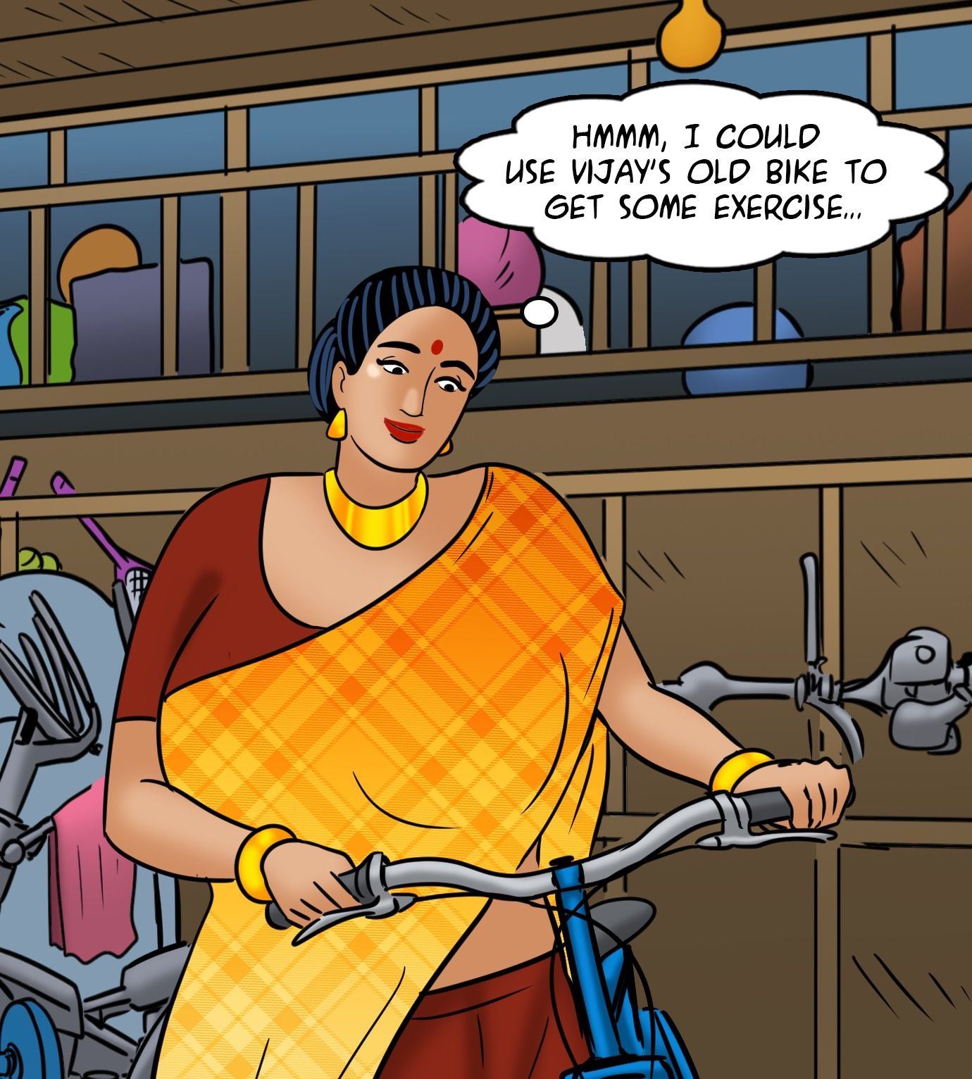 Velamma [Velamma] 119 . Velamma - Chapter 119 - Biker Babe [Velamma] – page 10