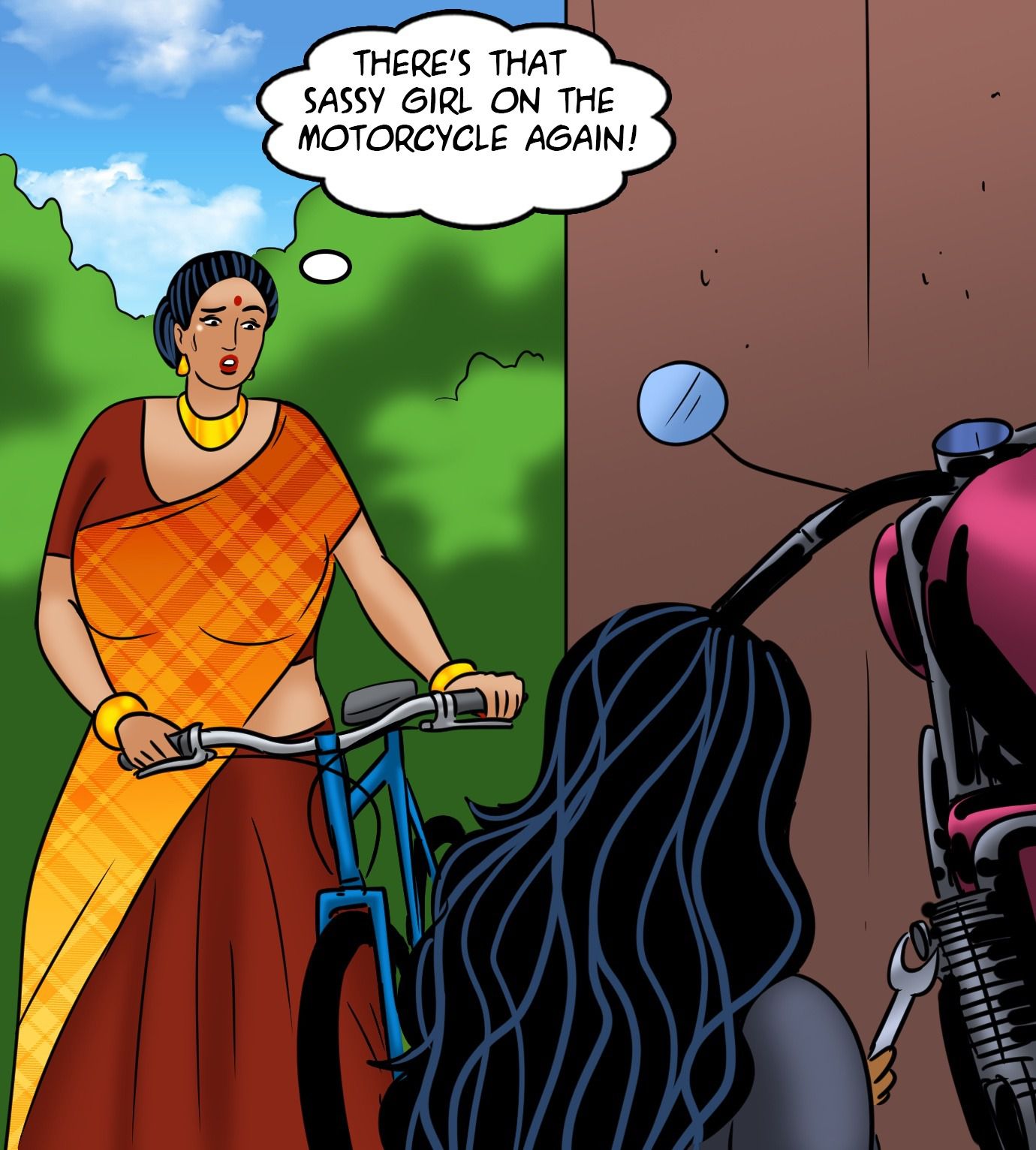 Velamma [Velamma] 119 . Velamma - Chapter 119 - Biker Babe [Velamma] – page 17