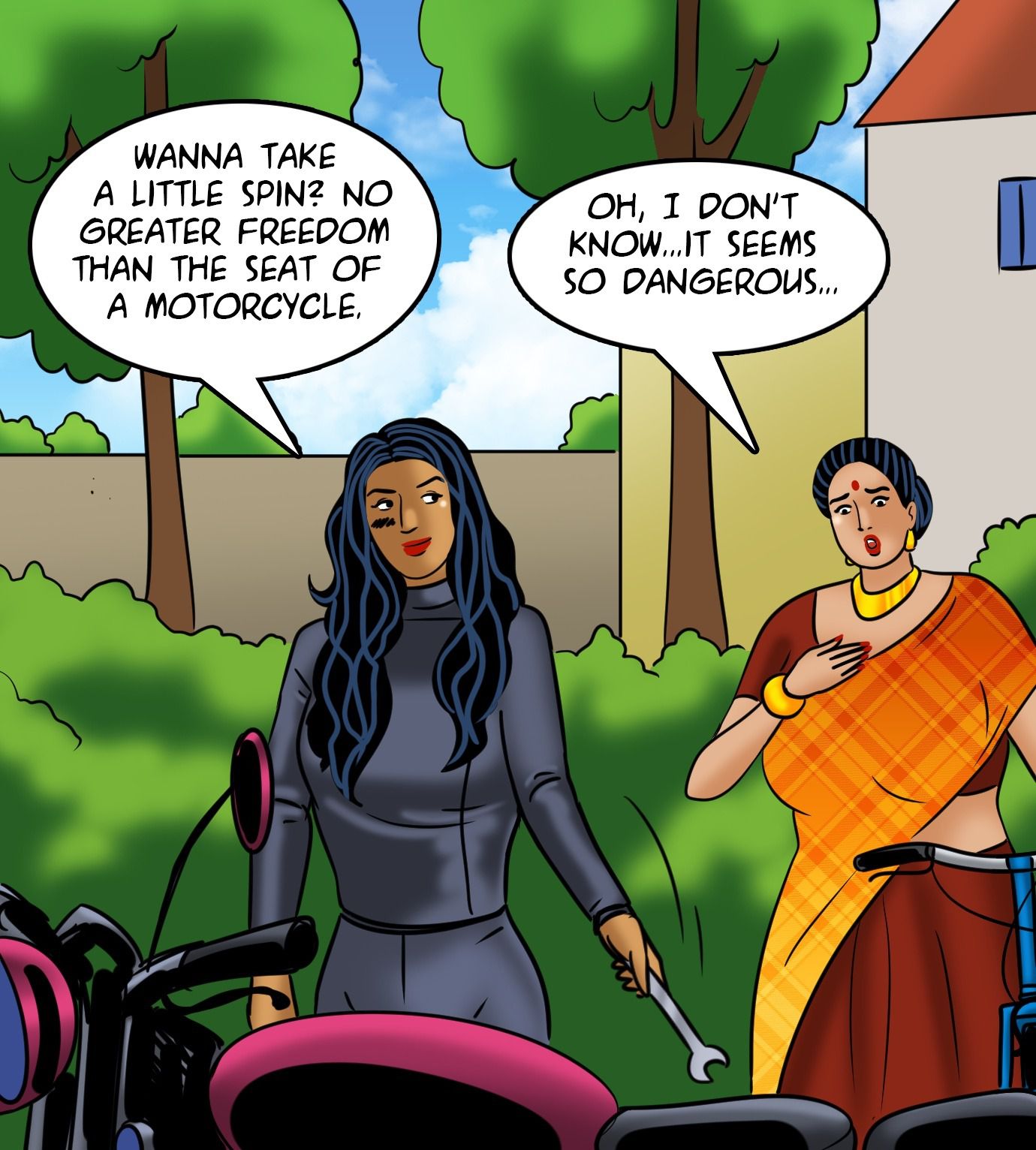 Velamma [Velamma] 119 . Velamma - Chapter 119 - Biker Babe [Velamma] – page 20