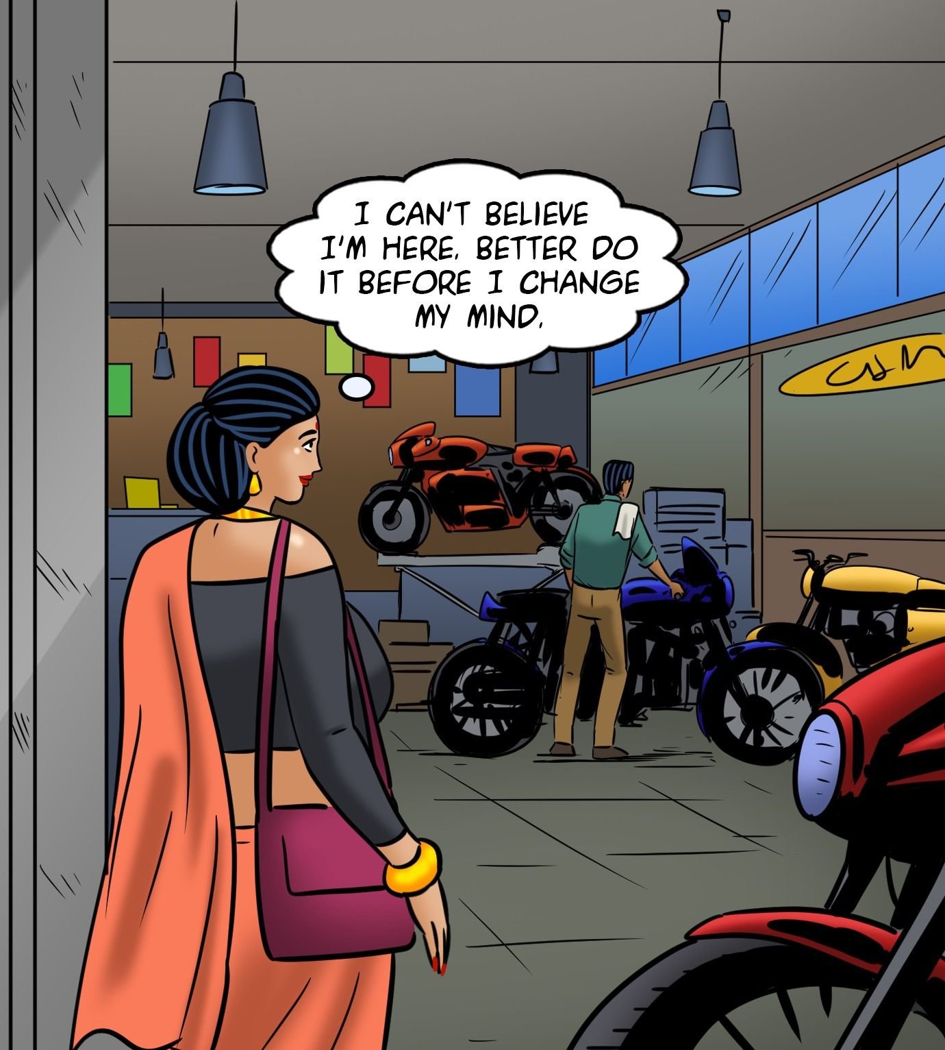 Velamma [Velamma] 119 . Velamma - Chapter 119 - Biker Babe [Velamma] – page 37