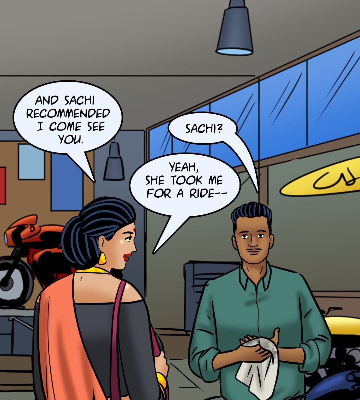 Velamma [Velamma] 119 . Velamma - Chapter 119 - Biker Babe [Velamma] – page 39