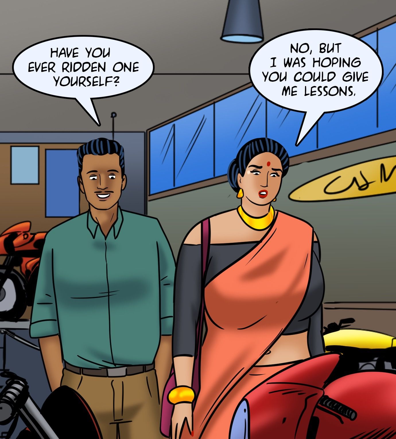 Velamma [Velamma] 119 . Velamma - Chapter 119 - Biker Babe [Velamma] – page 41