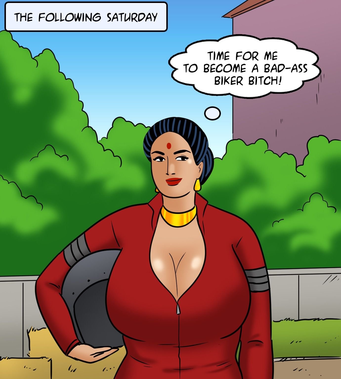 Velamma [Velamma] 119 . Velamma - Chapter 119 - Biker Babe [Velamma] – page 44