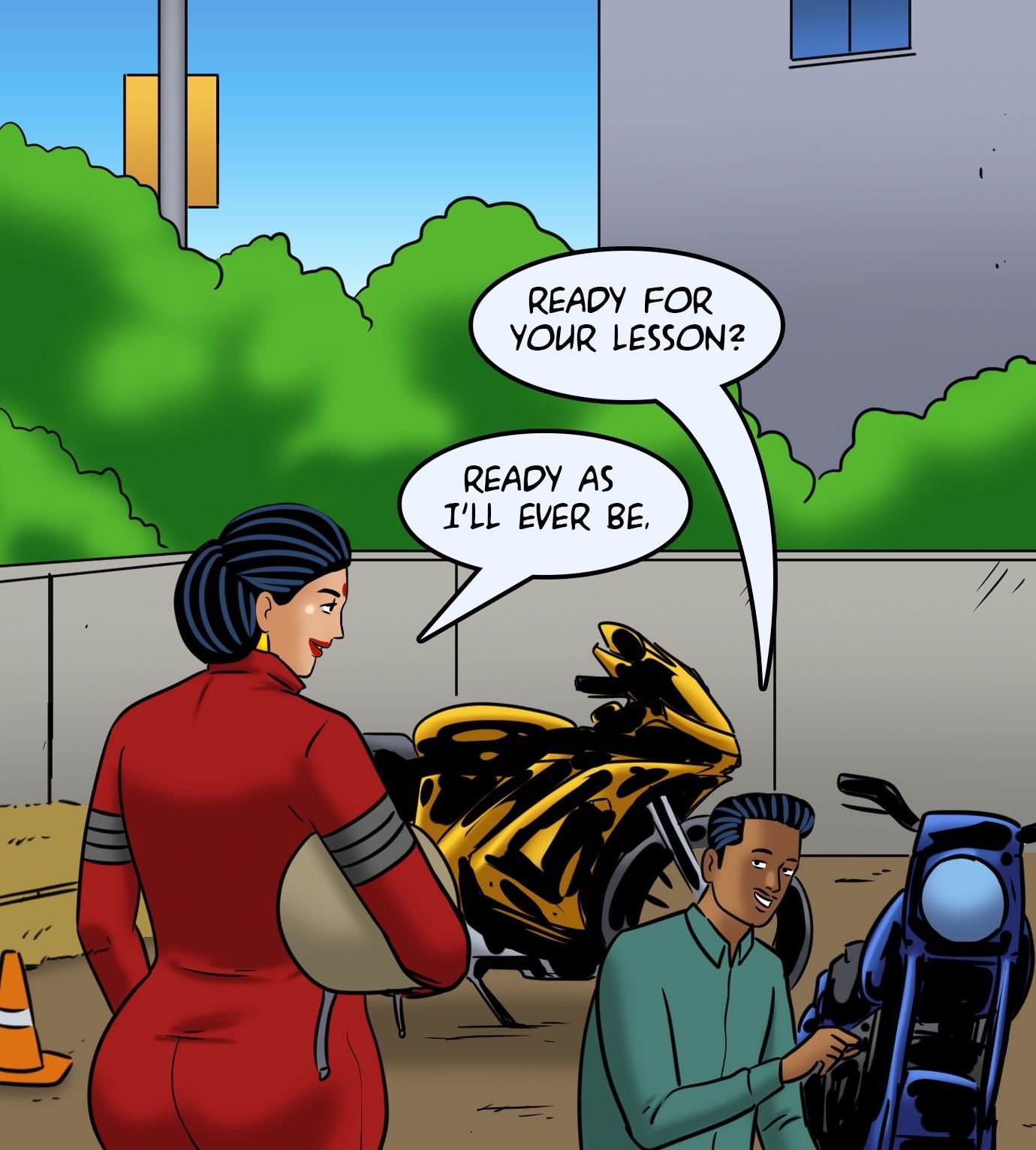 Velamma [Velamma] 119 . Velamma - Chapter 119 - Biker Babe [Velamma] – page 45