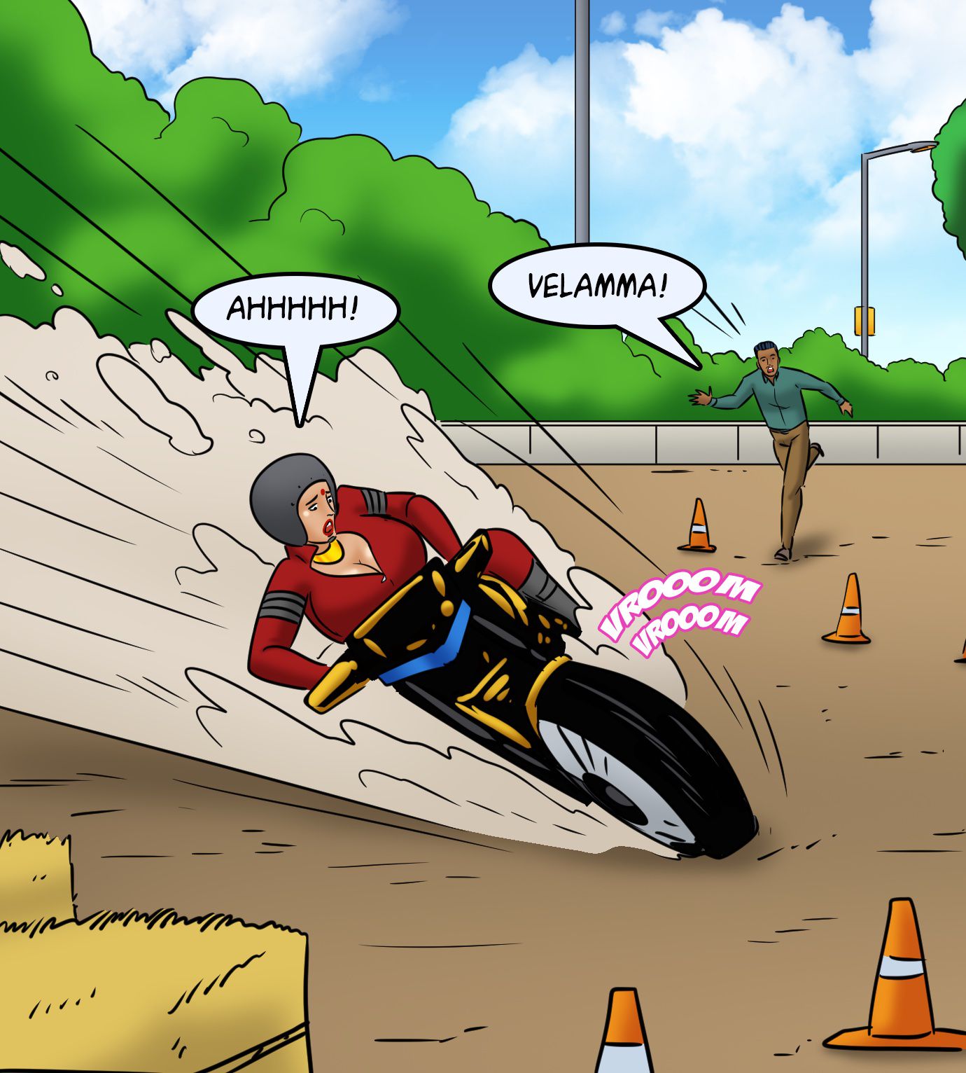 Velamma [Velamma] 119 . Velamma - Chapter 119 - Biker Babe [Velamma] – page 69