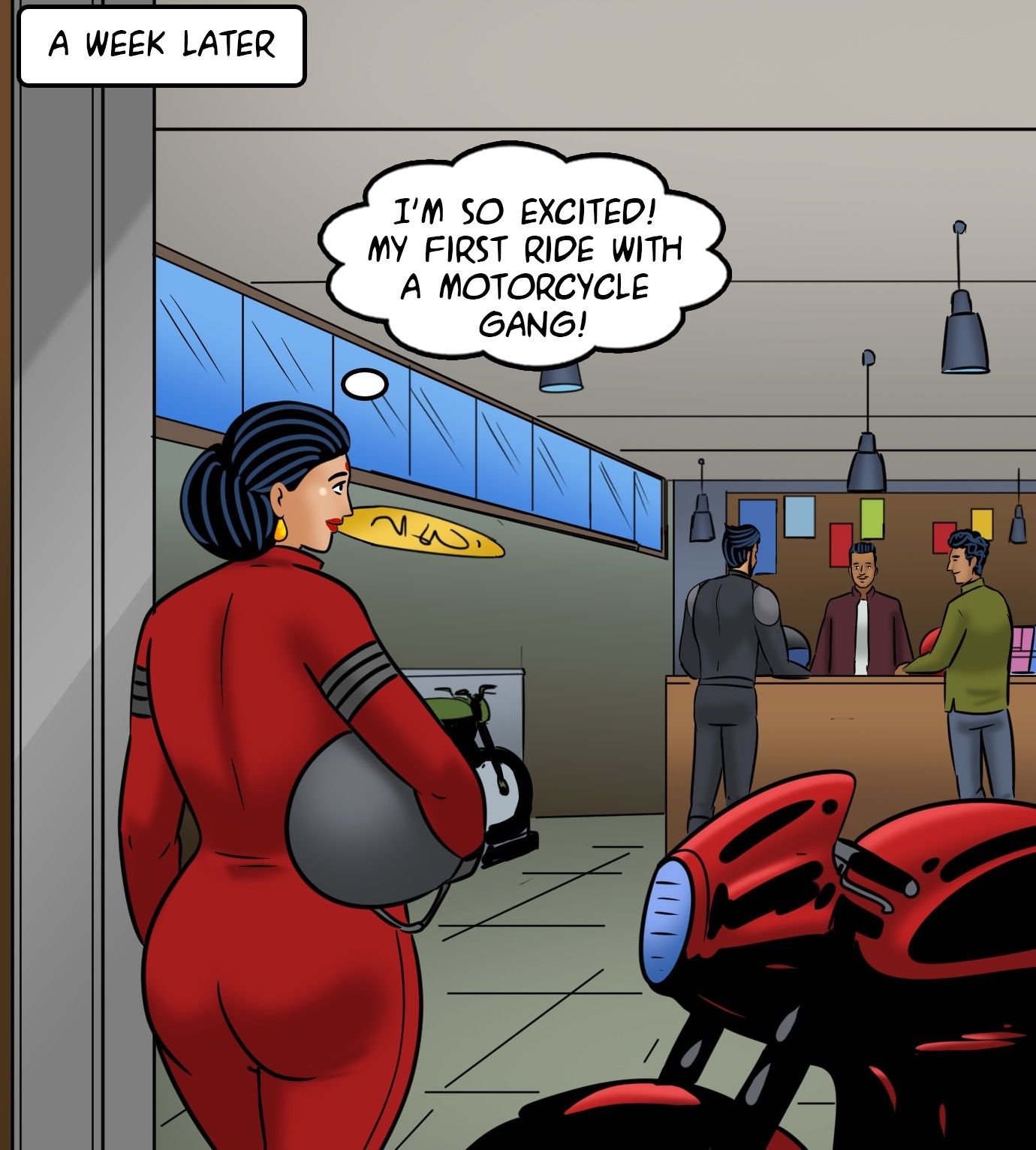 Velamma [Velamma] 119 . Velamma - Chapter 119 - Biker Babe [Velamma] – page 72