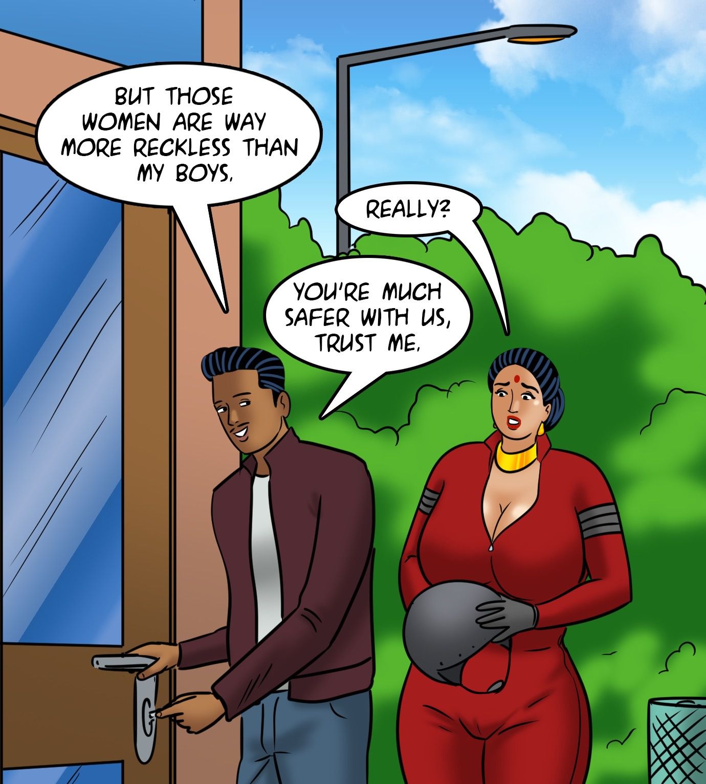 Velamma [Velamma] 119 . Velamma - Chapter 119 - Biker Babe [Velamma] – page 76