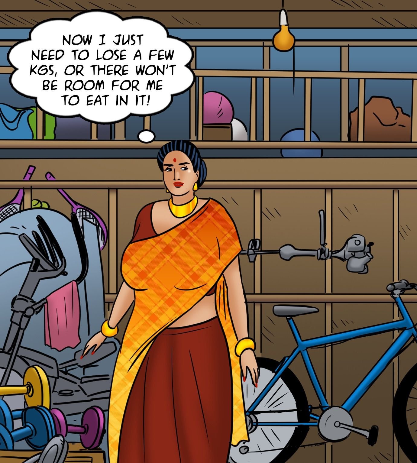 Velamma [Velamma] 119 . Velamma - Chapter 119 - Biker Babe [Velamma] – page 9