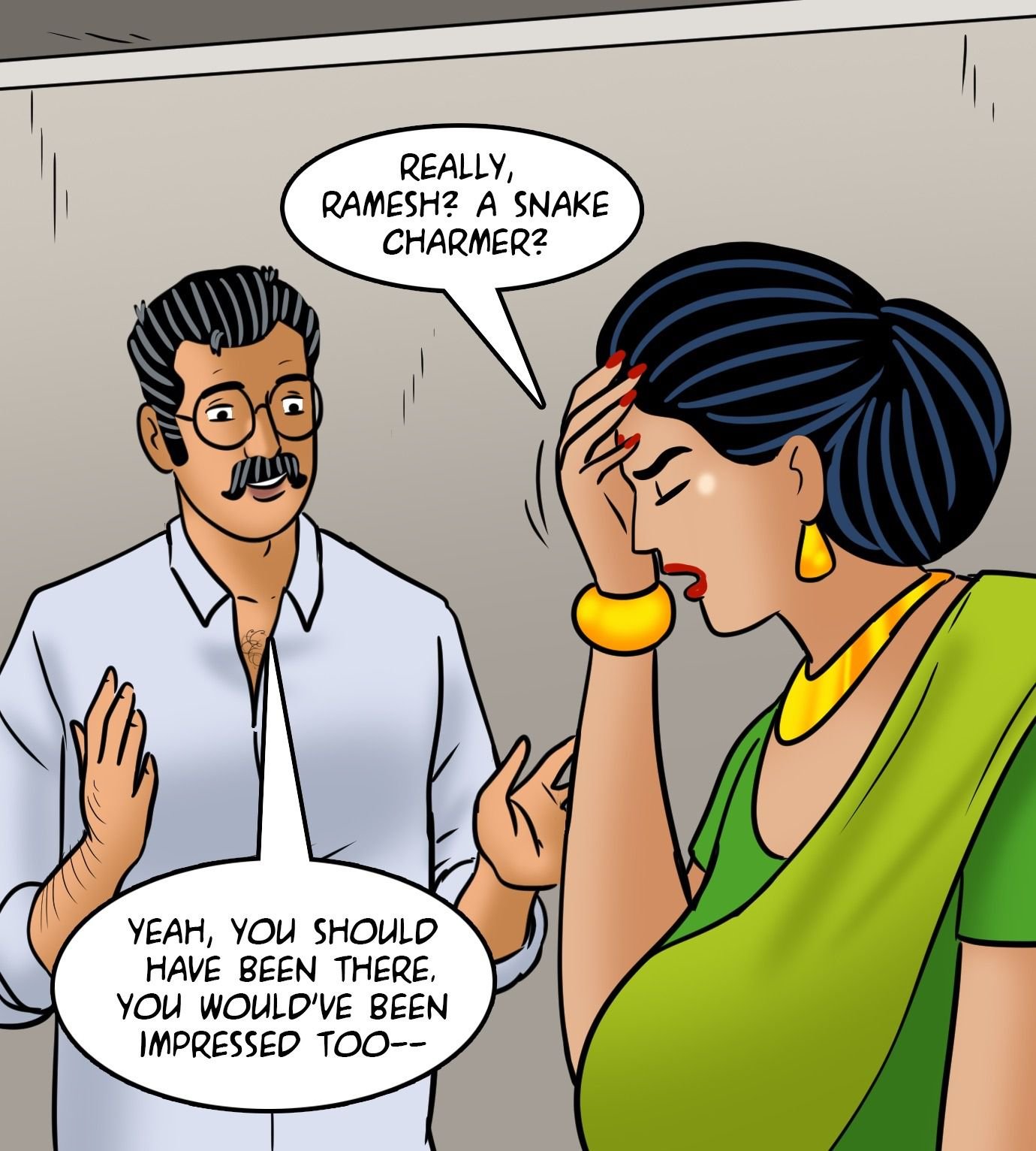 Velamma [Velamma] 120 . Velamma  - Chapter 120 - Snake Charmer [Velamma] – page 41