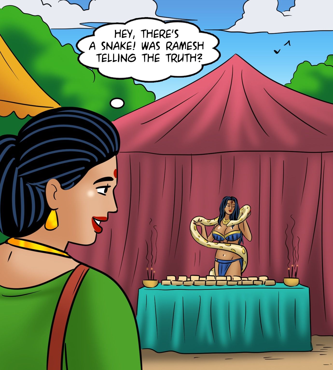 Velamma [Velamma] 120 . Velamma  - Chapter 120 - Snake Charmer [Velamma] – page 46