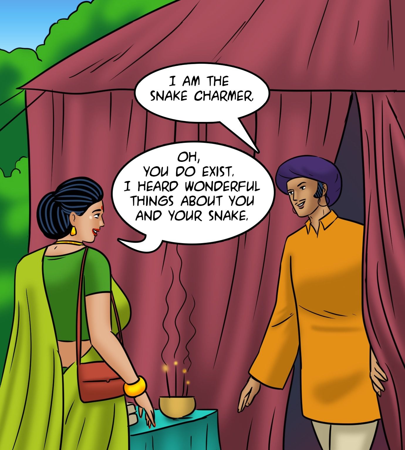 Velamma [Velamma] 120 . Velamma  - Chapter 120 - Snake Charmer [Velamma] – page 48