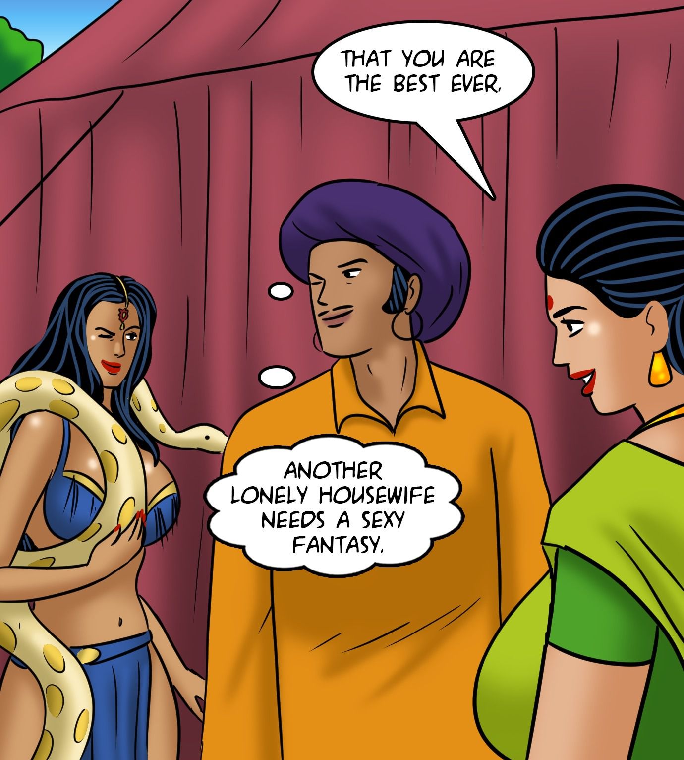 Velamma [Velamma] 120 . Velamma  - Chapter 120 - Snake Charmer [Velamma] – page 49