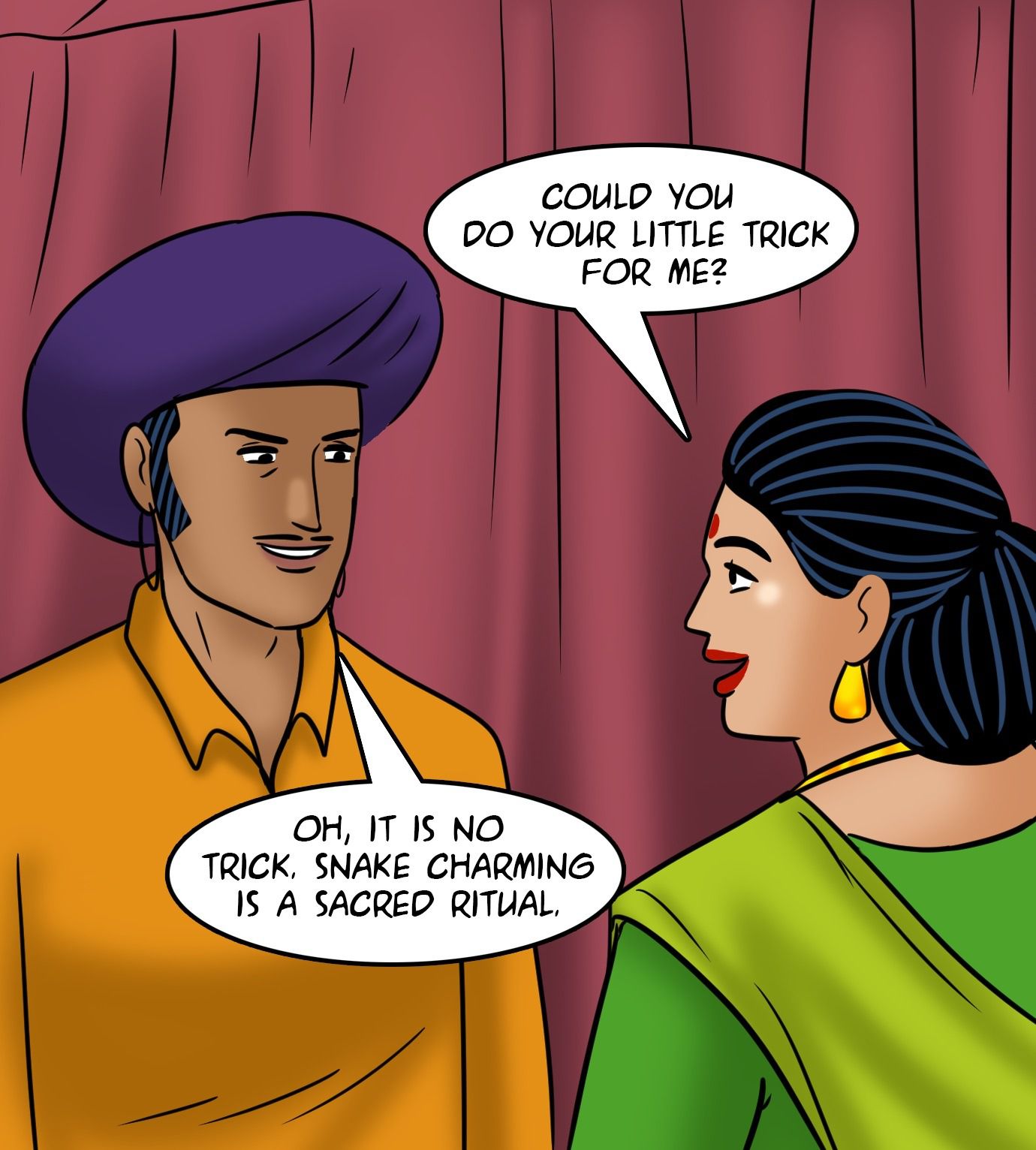 Velamma [Velamma] 120 . Velamma  - Chapter 120 - Snake Charmer [Velamma] – page 50