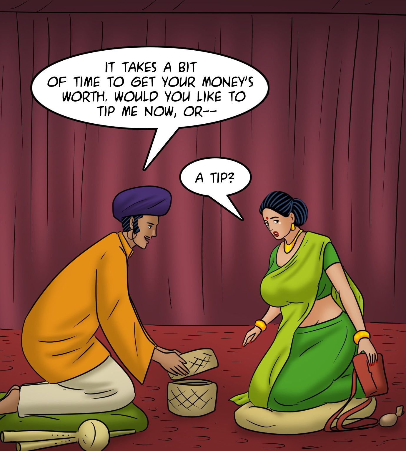 Velamma [Velamma] 120 . Velamma  - Chapter 120 - Snake Charmer [Velamma] – page 53