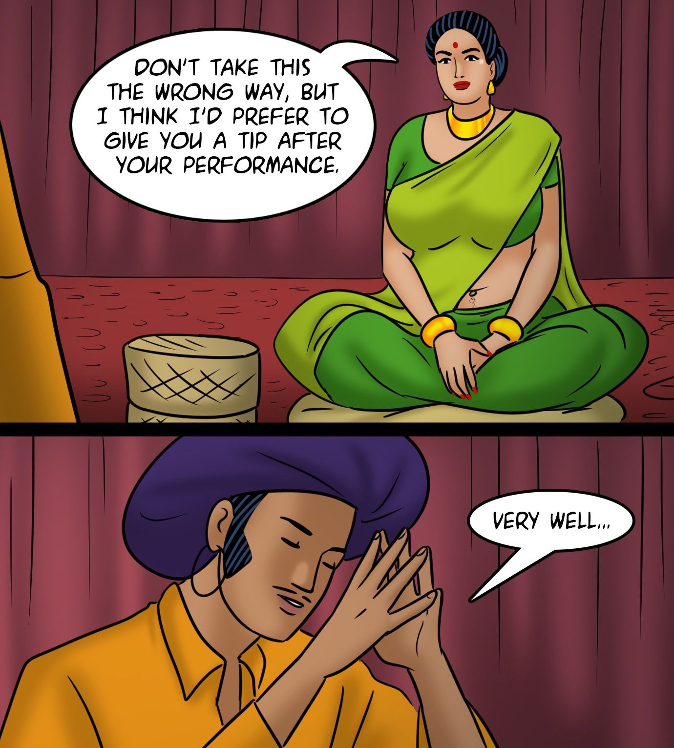 Velamma [Velamma] 120 . Velamma  - Chapter 120 - Snake Charmer [Velamma] – page 54