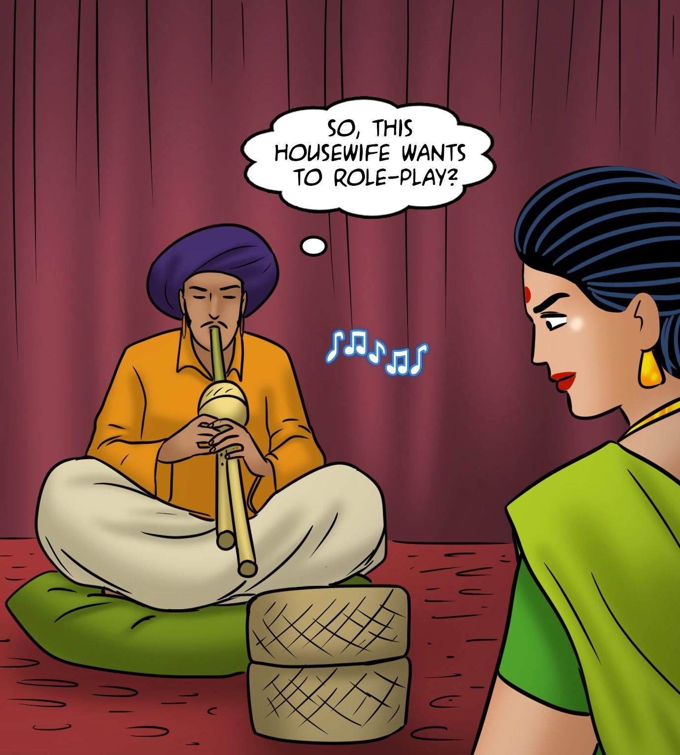 Velamma [Velamma] 120 . Velamma  - Chapter 120 - Snake Charmer [Velamma] – page 55