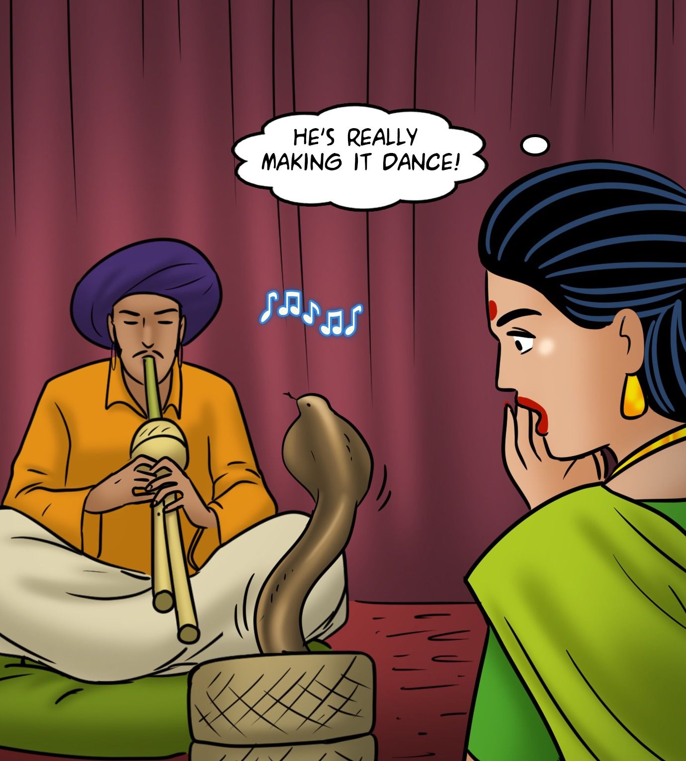 Velamma [Velamma] 120 . Velamma  - Chapter 120 - Snake Charmer [Velamma] – page 59
