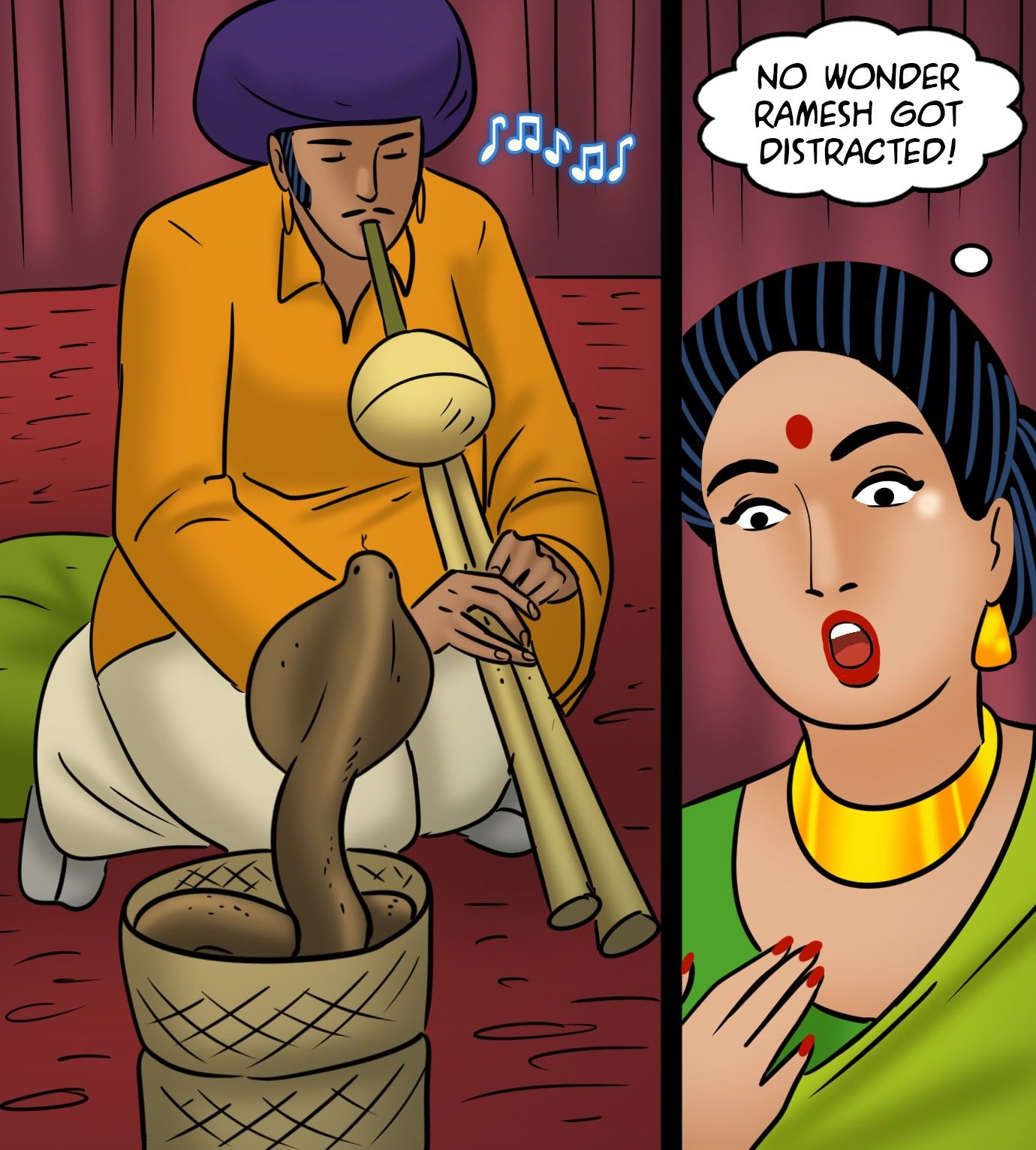Velamma [Velamma] 120 . Velamma  - Chapter 120 - Snake Charmer [Velamma] – page 60