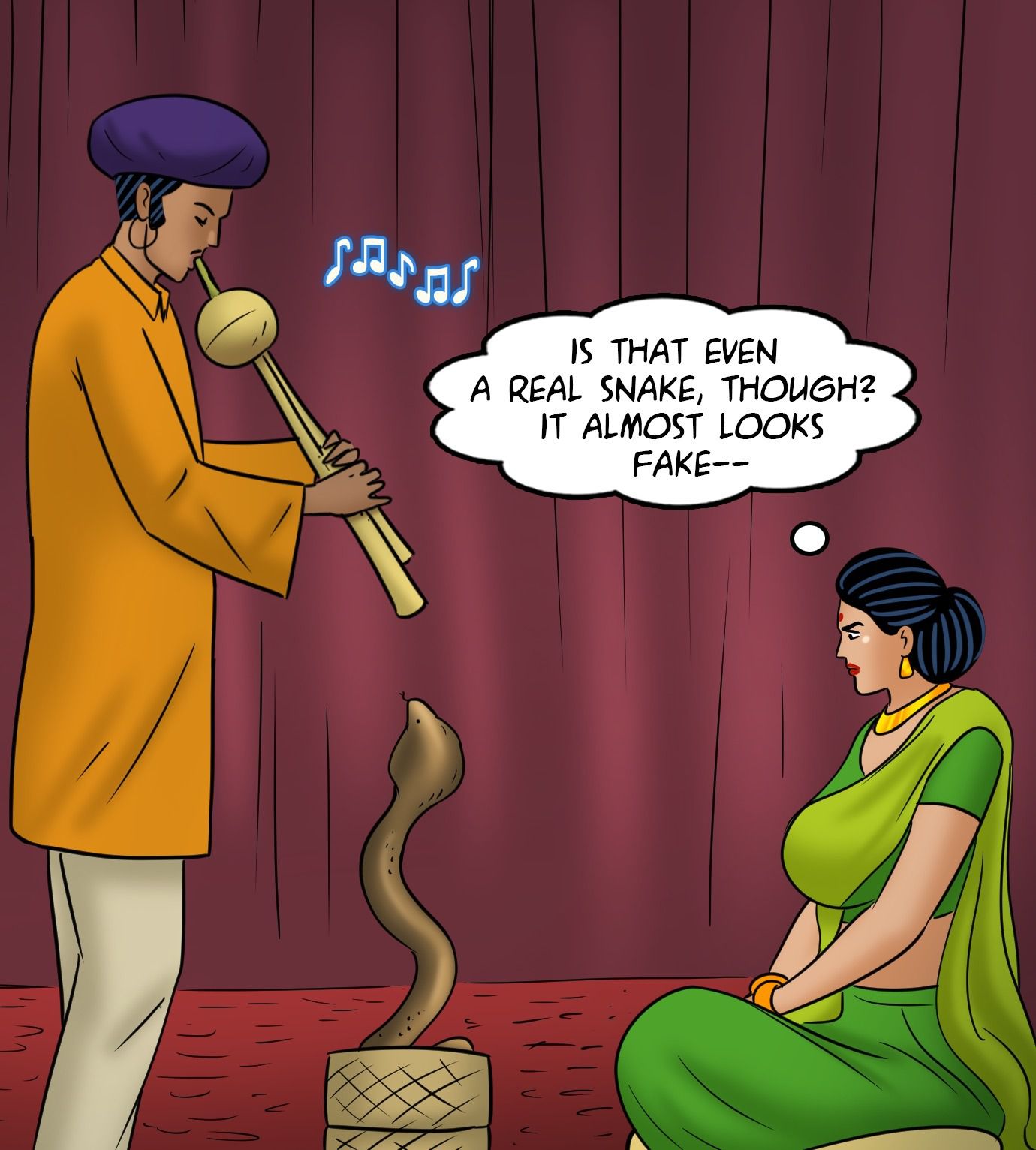 Velamma [Velamma] 120 . Velamma  - Chapter 120 - Snake Charmer [Velamma] – page 61