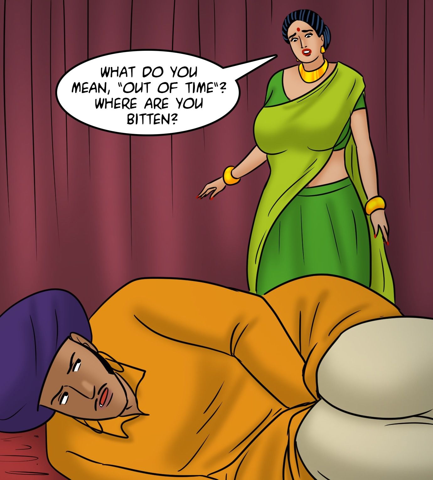 Velamma [Velamma] 120 . Velamma  - Chapter 120 - Snake Charmer [Velamma] – page 64