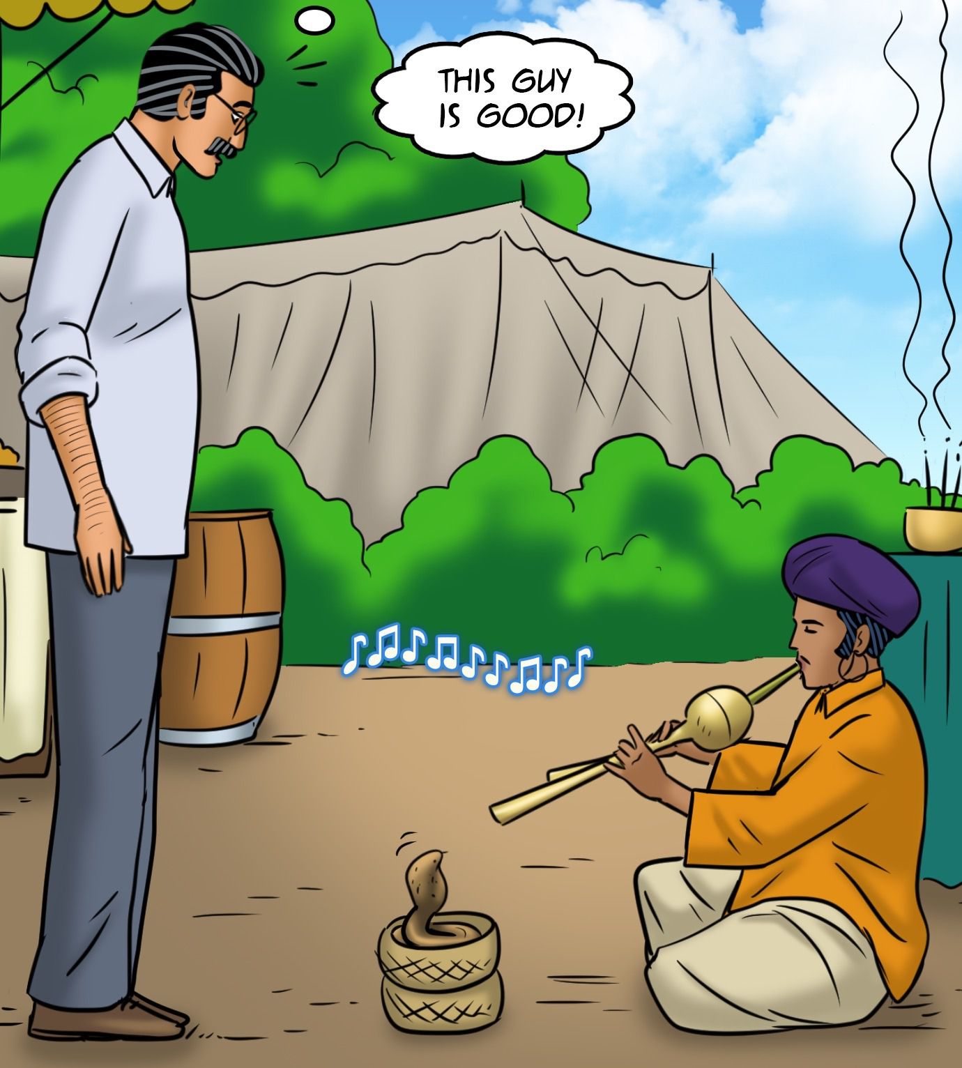 Velamma [Velamma] 120 . Velamma  - Chapter 120 - Snake Charmer [Velamma] – page 8