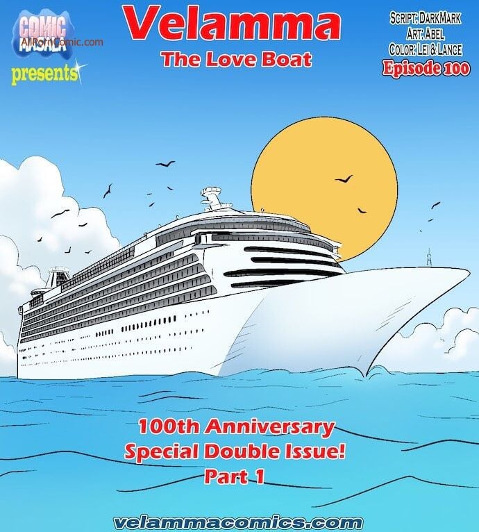 Velamma [Velamma] 100.1 . Velamma - Chapter 100 - Part 1 - The Love Boat [Velamma] – page 1