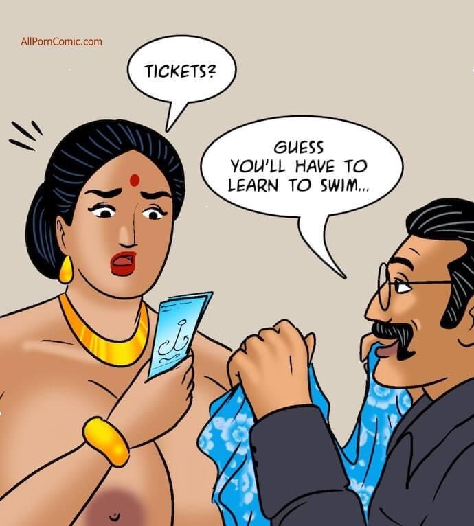 Velamma [Velamma] 100.1 . Velamma - Chapter 100 - Part 1 - The Love Boat [Velamma] – page 28