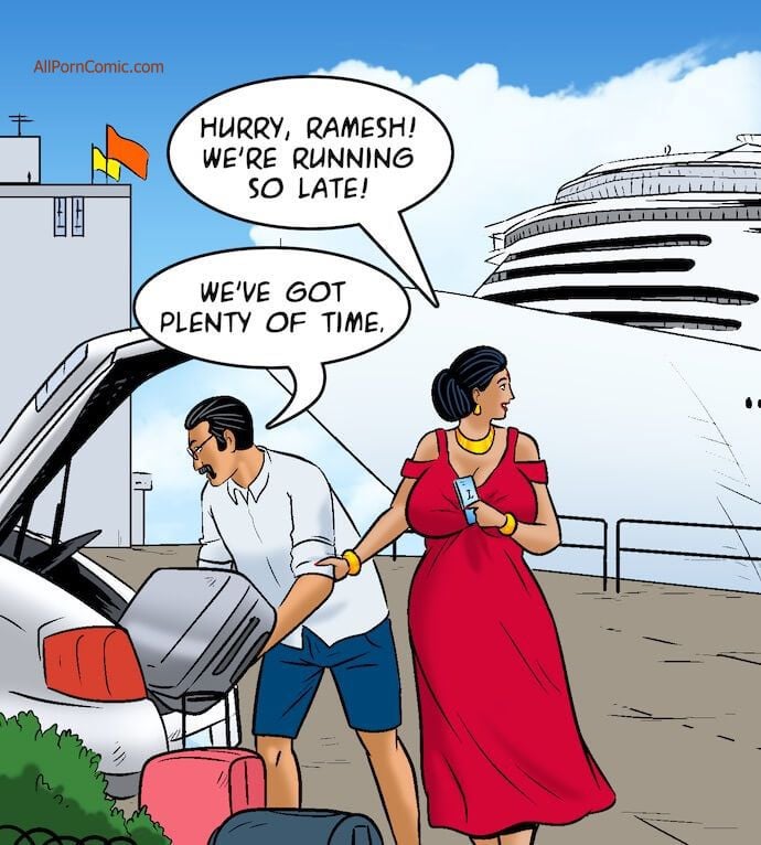 Velamma [Velamma] 100.1 . Velamma - Chapter 100 - Part 1 - The Love Boat [Velamma] – page 31
