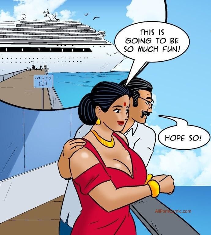 Velamma [Velamma] 100.1 . Velamma - Chapter 100 - Part 1 - The Love Boat [Velamma] – page 37