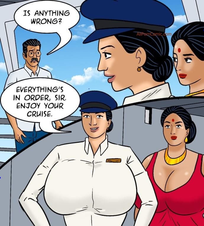 Velamma [Velamma] 100.1 . Velamma - Chapter 100 - Part 1 - The Love Boat [Velamma] – page 82