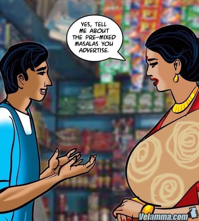 Velamma [Velamma] 67 . Velamma - Chapter 67 - Velamma Spices Up Her Sex Life! [Velamma] – page 8