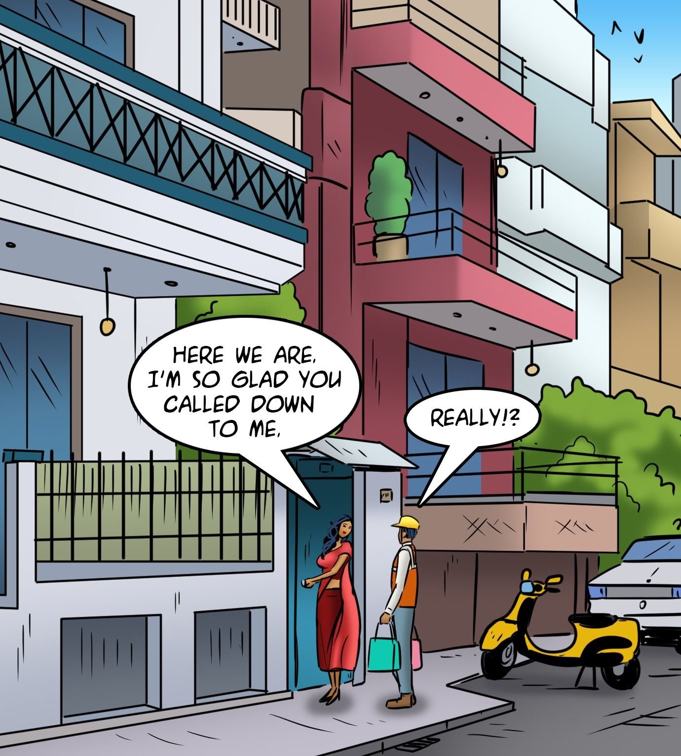 Velamma [Velamma] 121 . Velamma - Chapter 121 - Meow! [Velamma] – page 14
