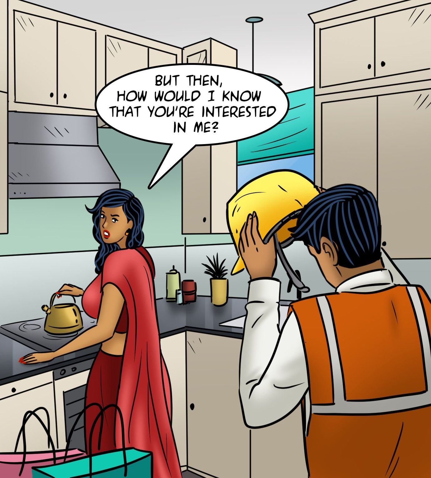 Velamma [Velamma] 121 . Velamma - Chapter 121 - Meow! [Velamma] – page 17