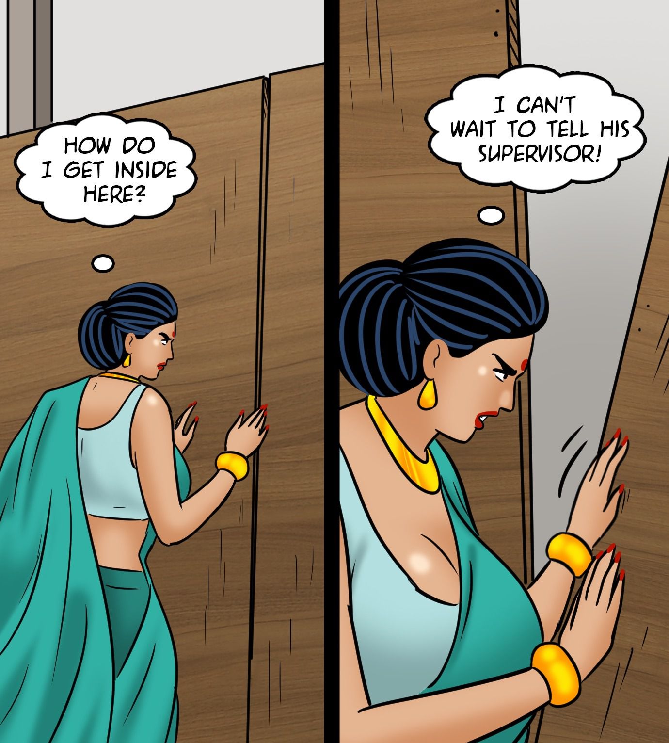 Velamma [Velamma] 121 . Velamma - Chapter 121 - Meow! [Velamma] – page 43