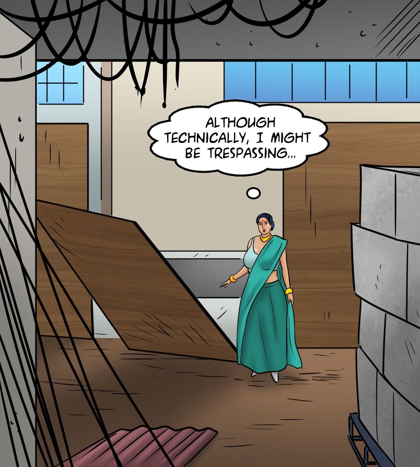 Velamma [Velamma] 121 . Velamma - Chapter 121 - Meow! [Velamma] – page 44