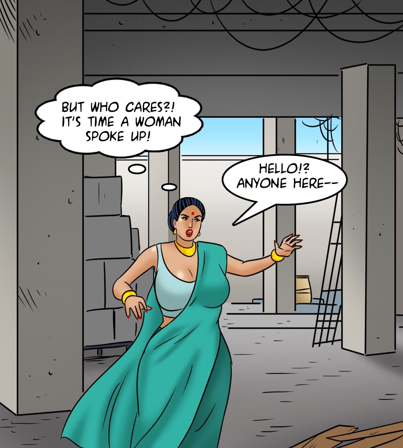 Velamma [Velamma] 121 . Velamma - Chapter 121 - Meow! [Velamma] – page 45