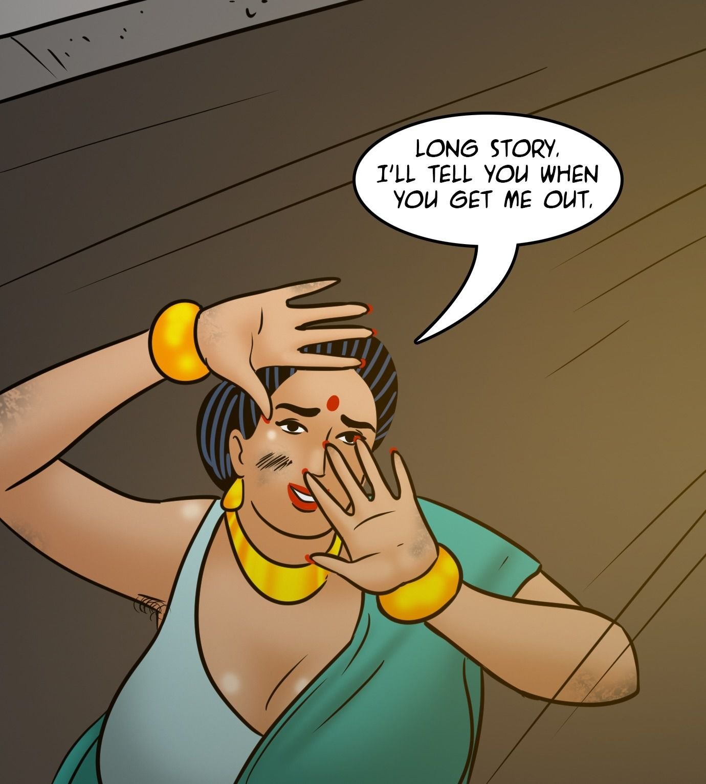 Velamma [Velamma] 121 . Velamma - Chapter 121 - Meow! [Velamma] – page 54